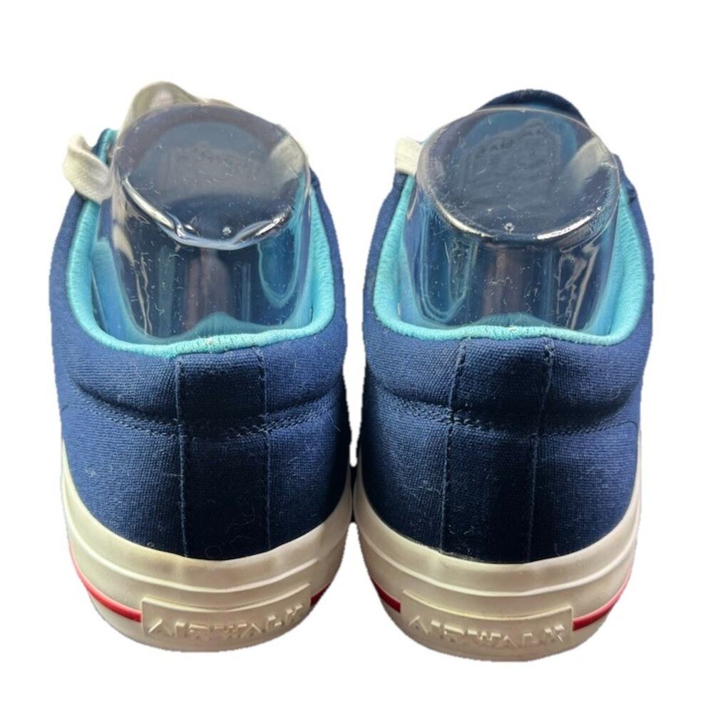 Airwalk MA Warning-J  Sz 7 EUR 39 Tie Sneaker Skater Shoes Men's Navy grunge y2k - Picture 3 of 8